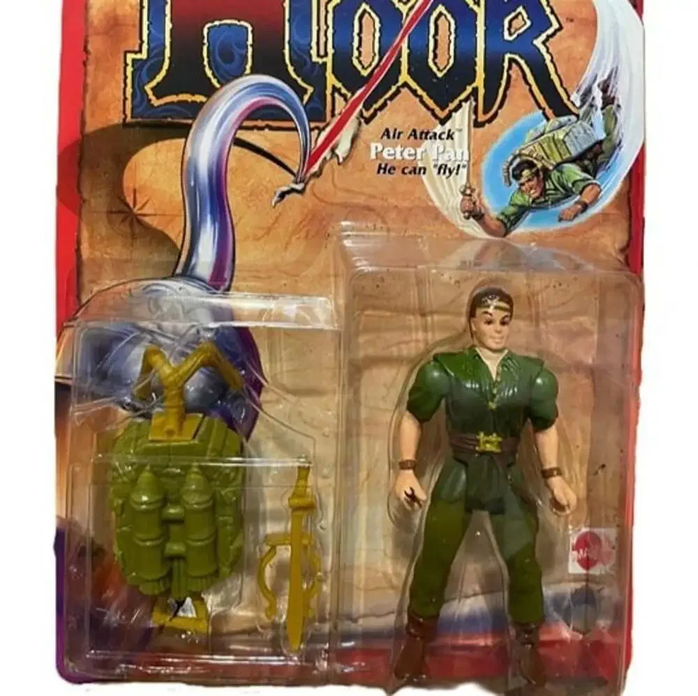 Vintage 1991 Mattel Hook Air Attack Peter Pan Action Figure New MOC